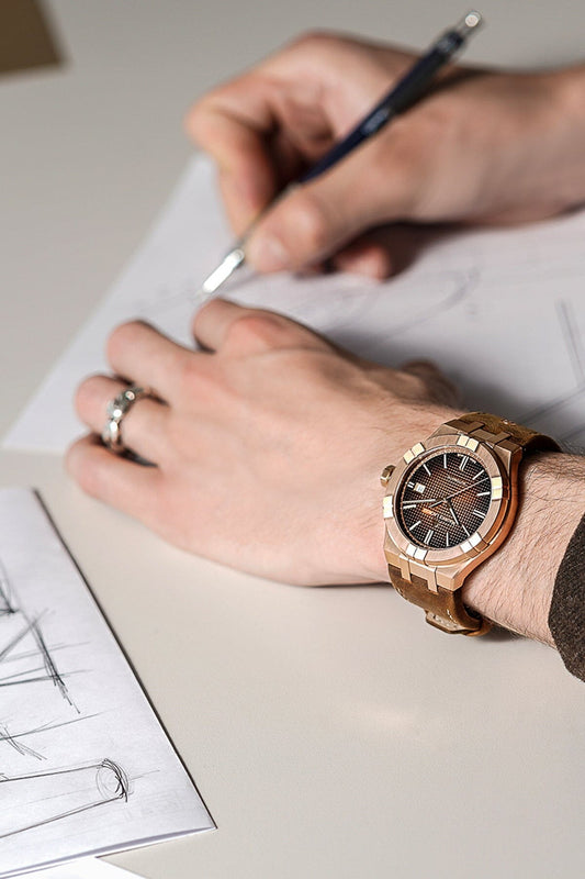 AIKON AUTOMATIC BRONZE 42 mm Armbanduhr Maurice Lacroix