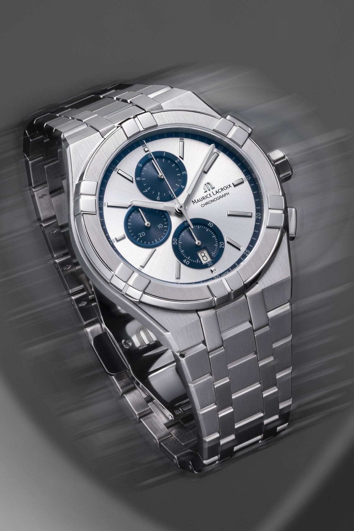 AIKON QUARZ CHRONOGRAPH 42 mm Armbanduhr Maurice Lacroix