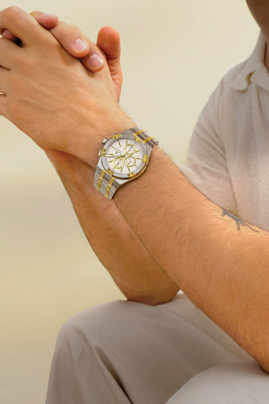 AIKON QUARZ CHRONOGRAPH DUOTONE 42MM Armbanduhr Maurice Lacroix