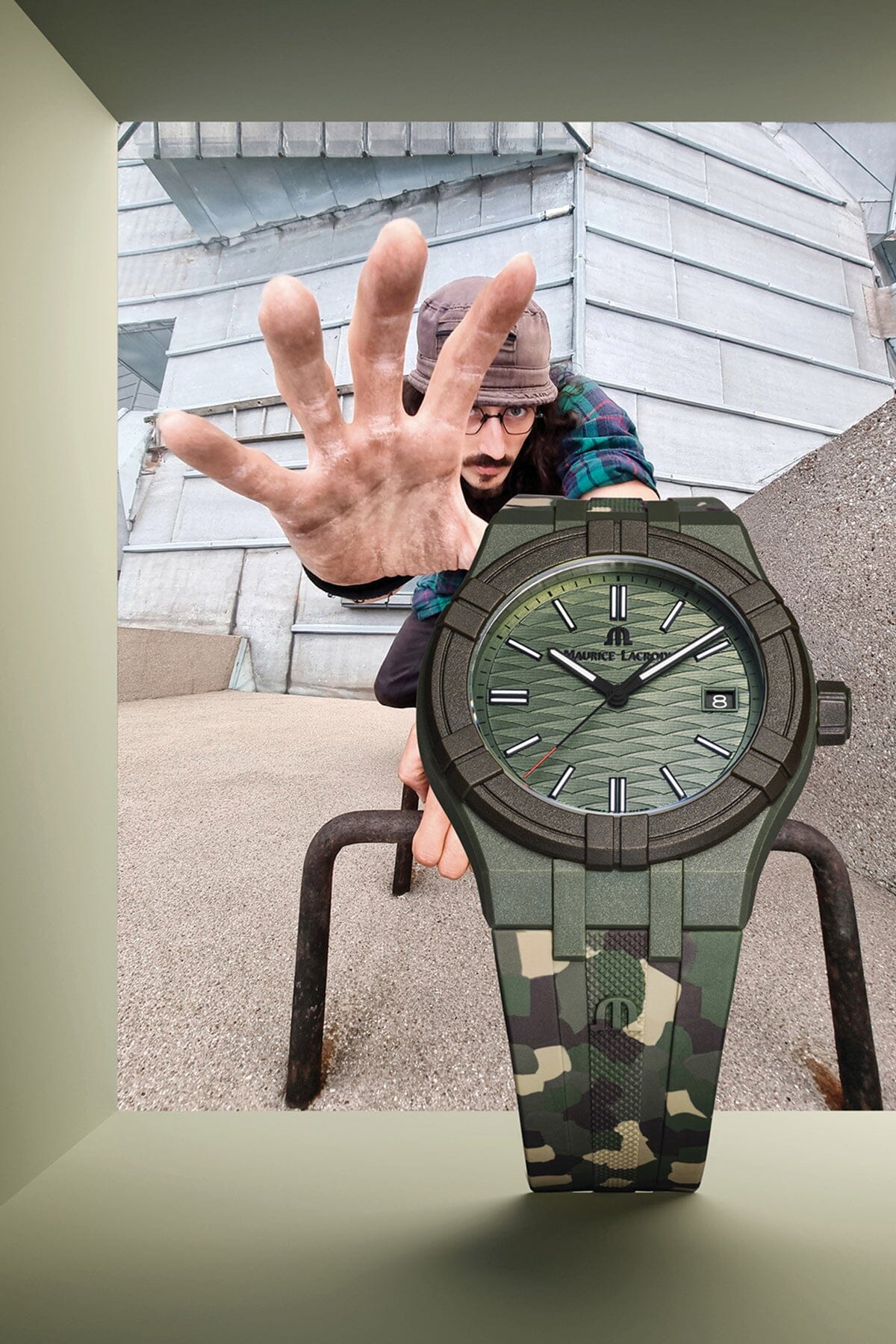 AIKON #tide CAMO UHREN Maurice Lacroix