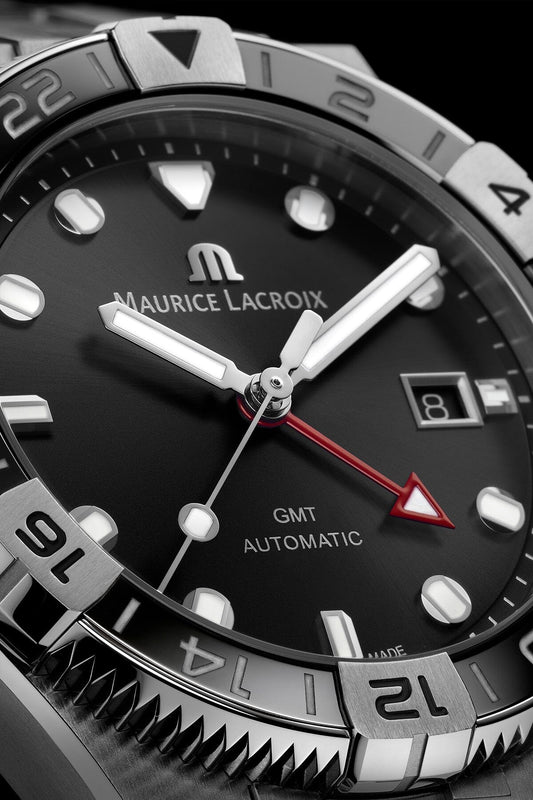 AIKON VENTURER GMT 43 mm Armbanduhr Maurice Lacroix