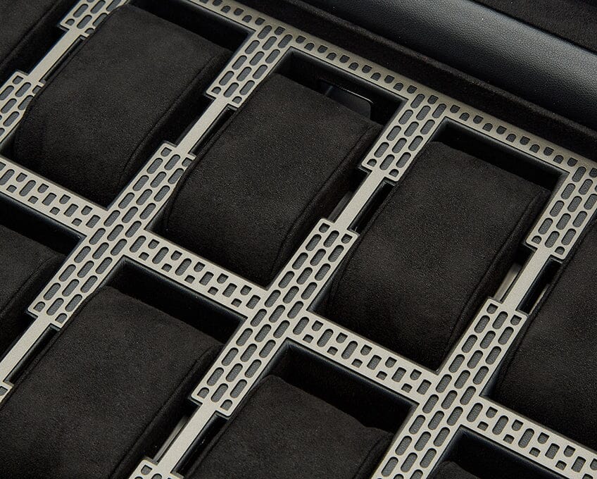 Axis 10-teilige Uhrenbox mit Schublade WISALUX