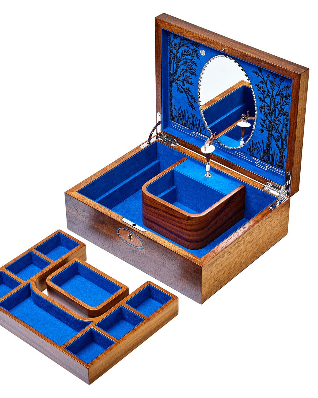 BALLET Musical Jewellery Box Schmuckkoffer WOLF