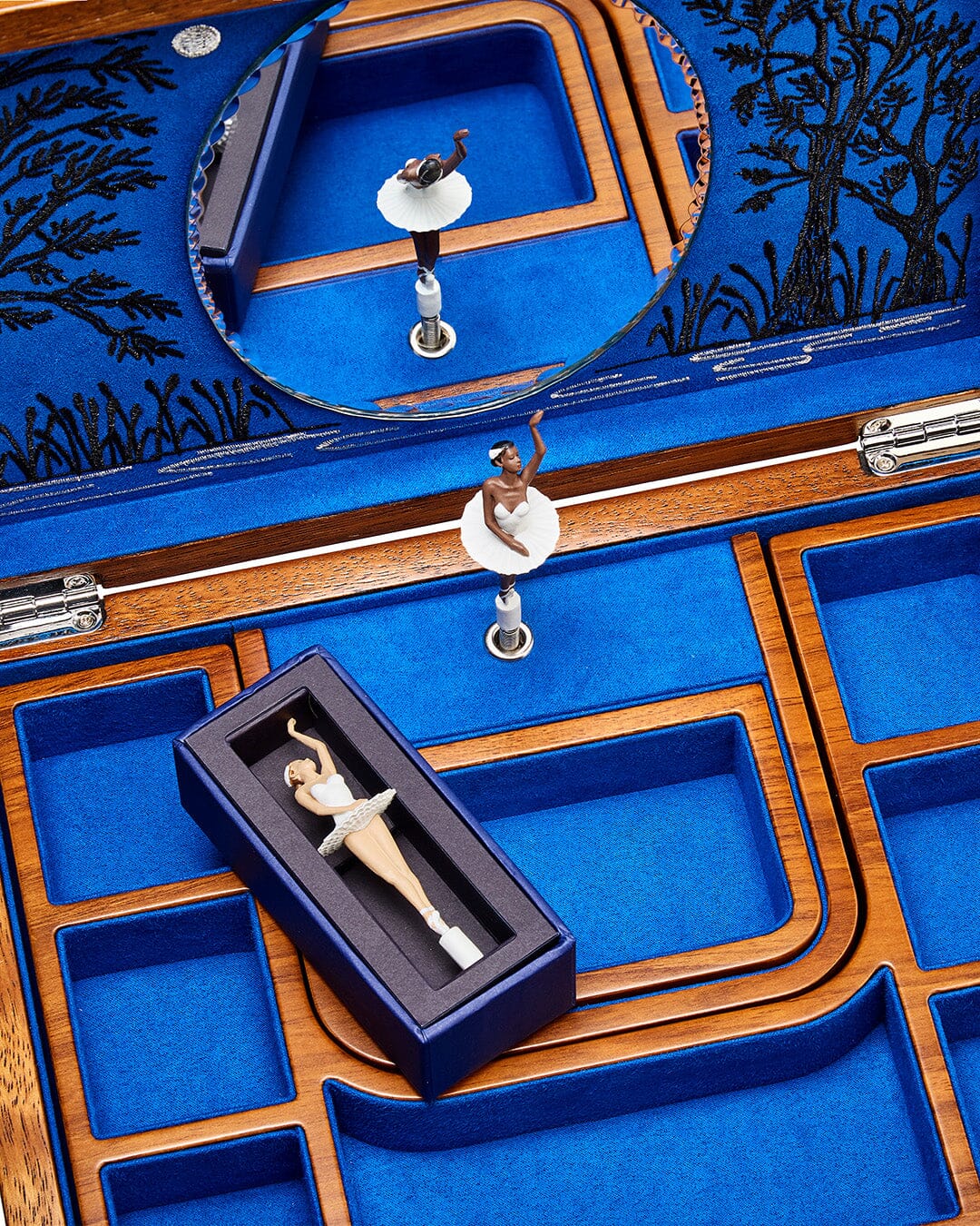 BALLET Musical Jewellery Box Schmuckkoffer WOLF