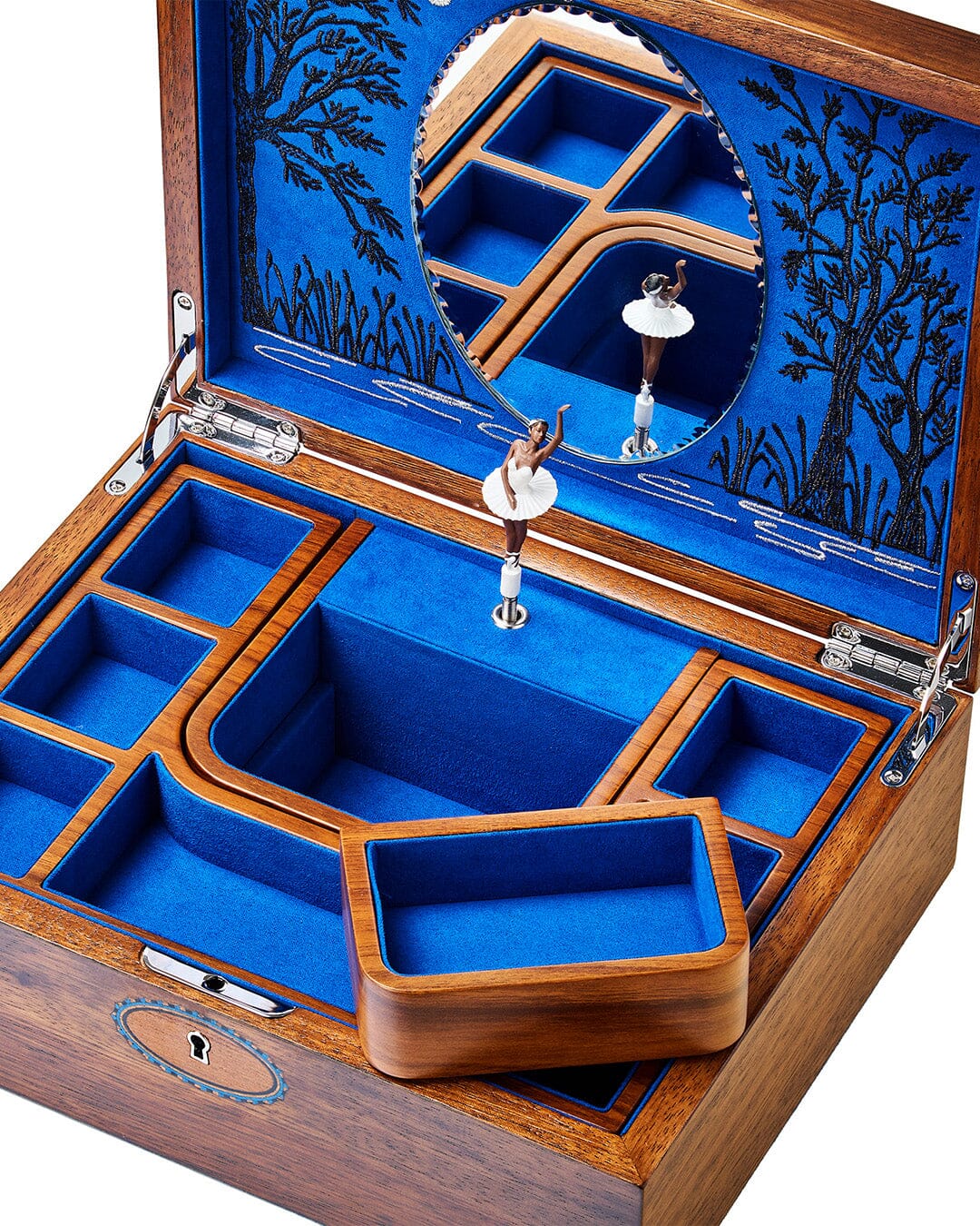 BALLET Musical Jewellery Box Schmuckkoffer WOLF