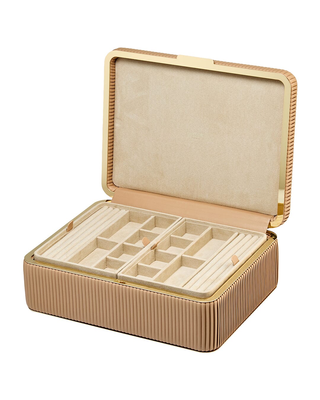 Bella Large Jewellery Box Mocca WOLF1834