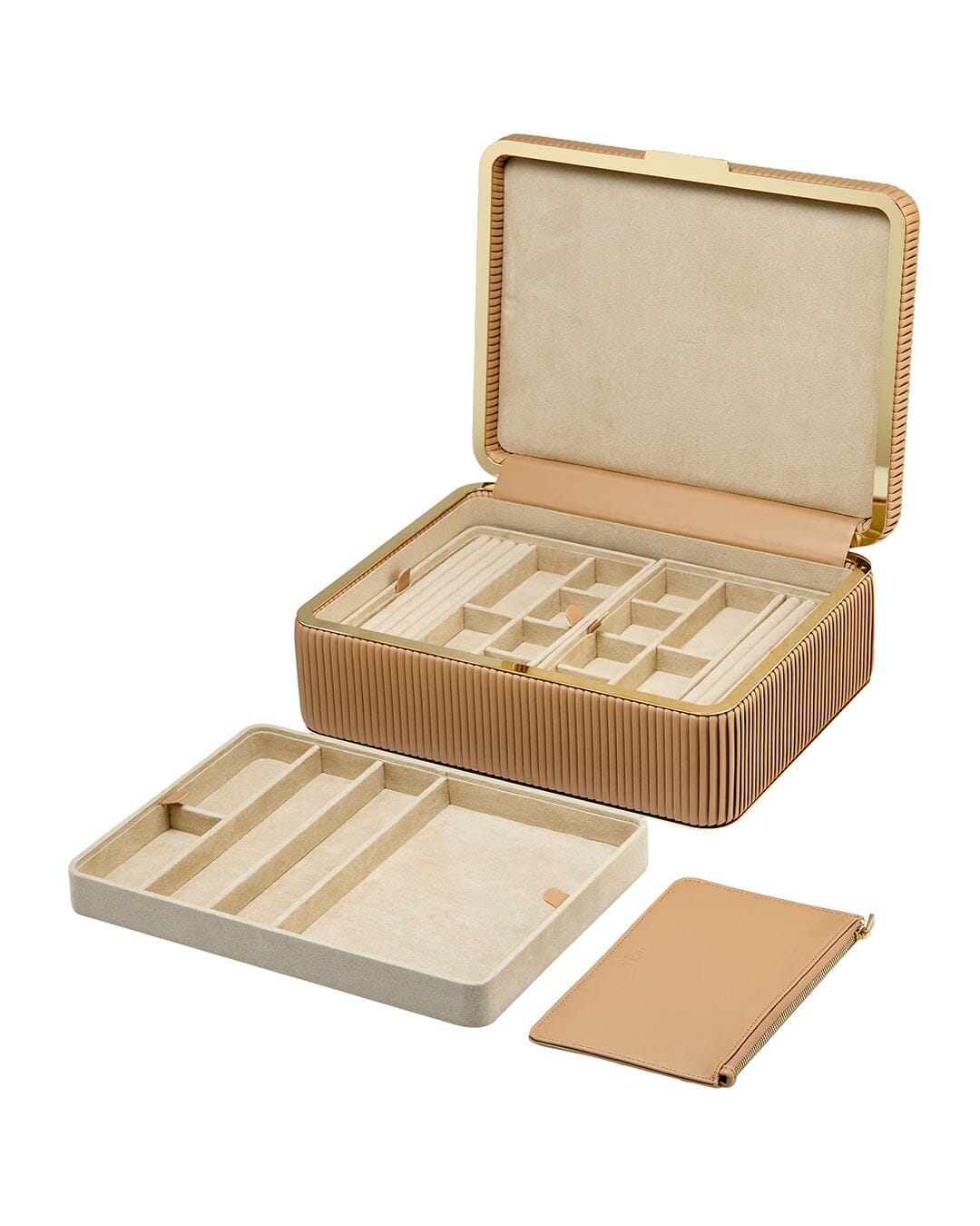 Bella Large Jewellery Box Mocca WOLF1834