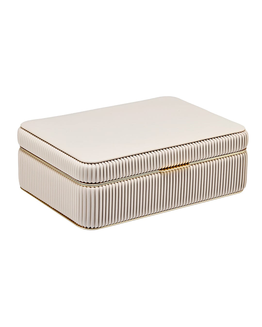 Bella Medium Jewellery Box Bone WOLF1834