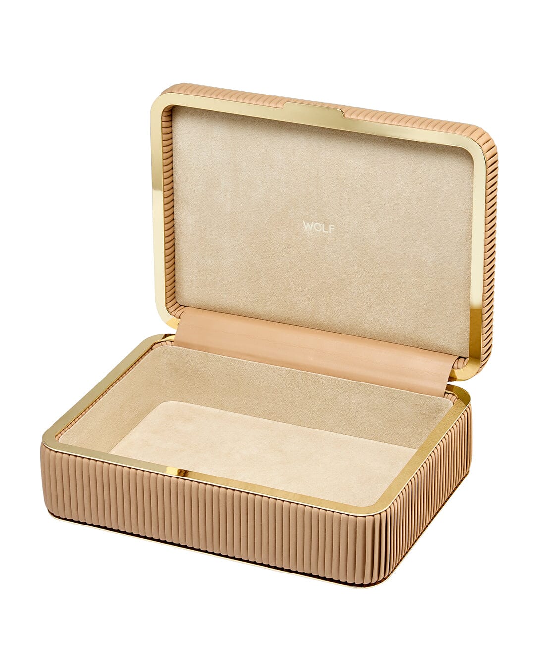 Bella Medium Jewellery Box Mocca WOLF1834