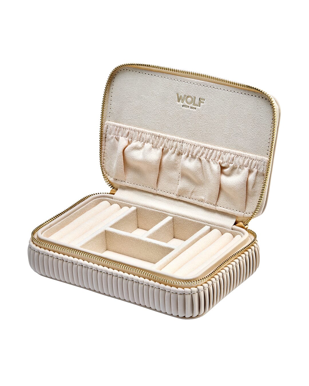 Bella Zip Case Bone WOLF1834