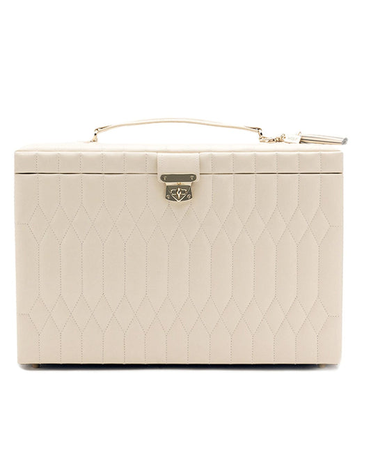 CAROLINE Extra Large Schmuckkoffer Ivory Schmuckkoffer WOLF