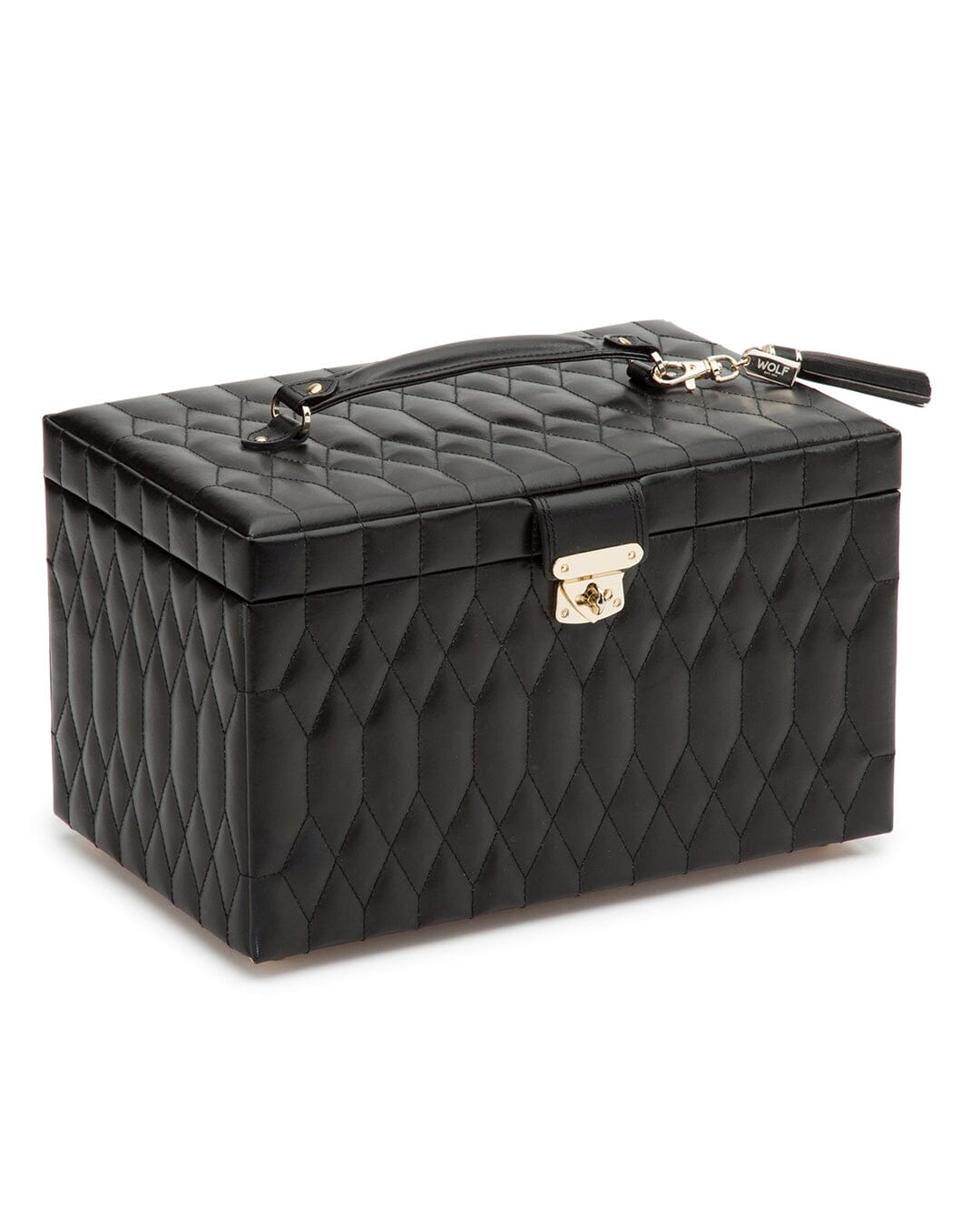 CAROLINE Large Schmuckkoffer Schwarz Schmuckkoffer WOLF
