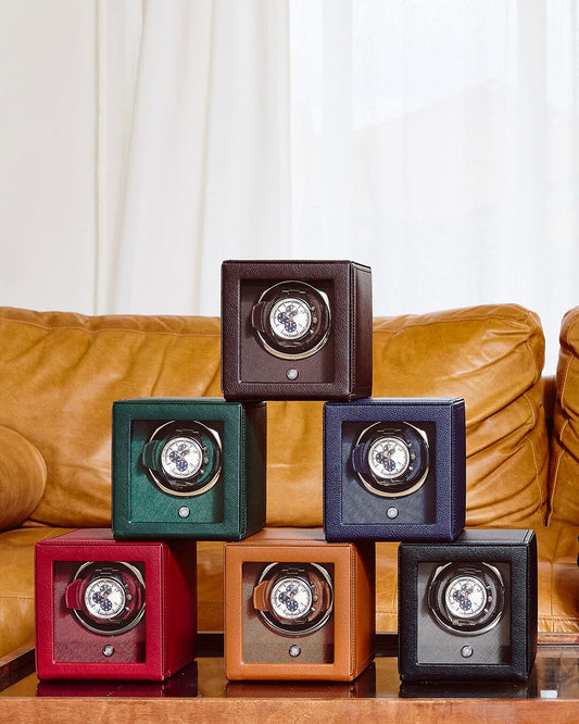 CUB Einzel-Uhrenbeweger Cognac Uhrenbeweger WOLF