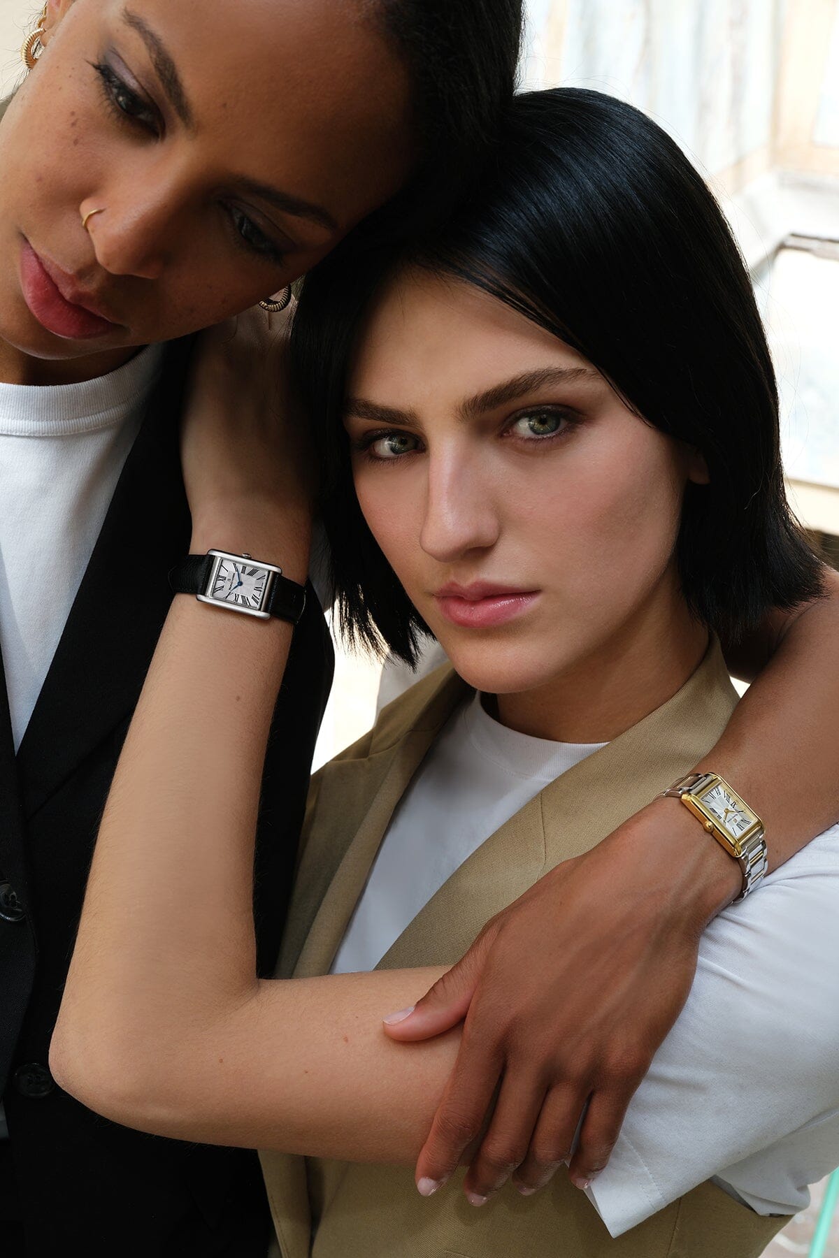 FIABA Square Armbanduhr Bicolour Gelbgold Armbanduhr Maurice Lacroix