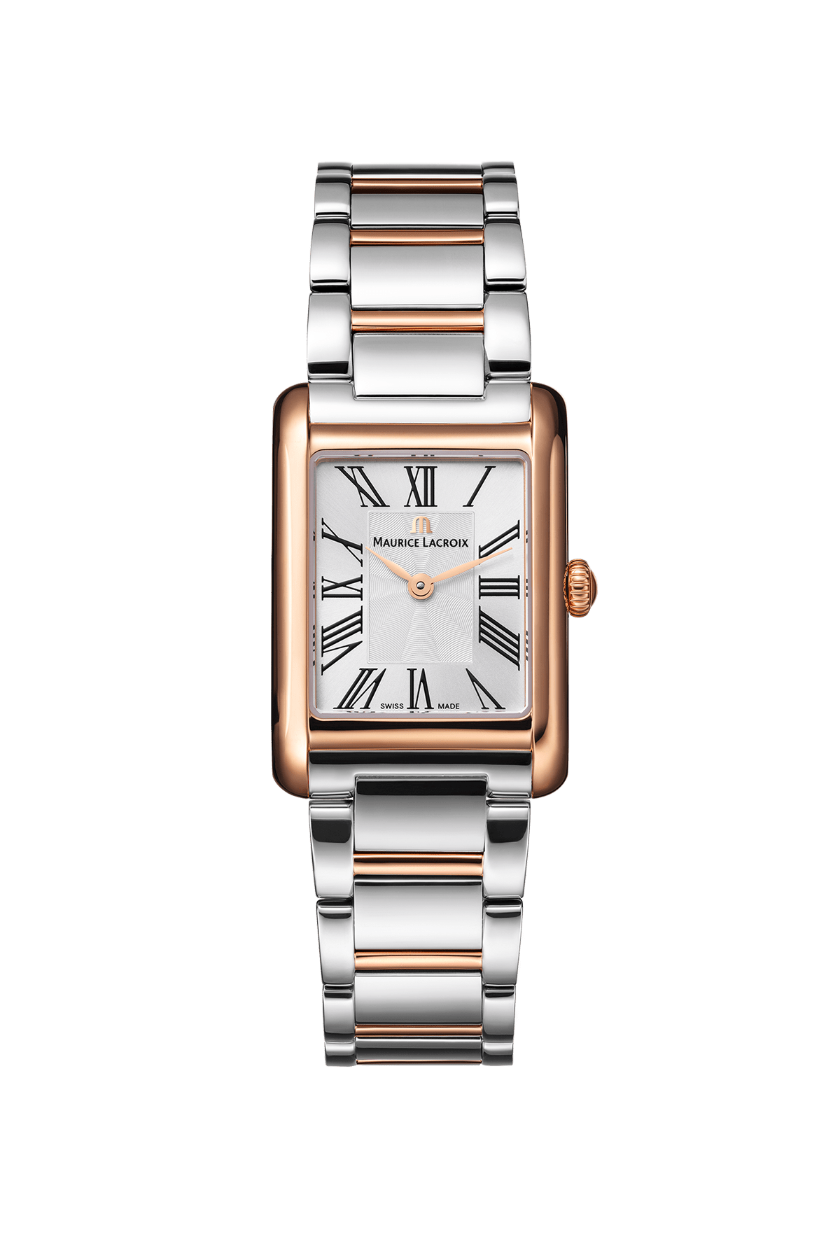 FIABA Square Armbanduhr Bicolour Roségold Armbanduhr Maurice Lacroix