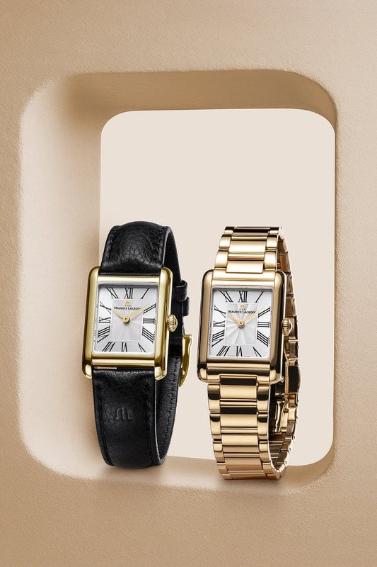 FIABA Square Armbanduhr Gelbgold Armbanduhr Maurice Lacroix