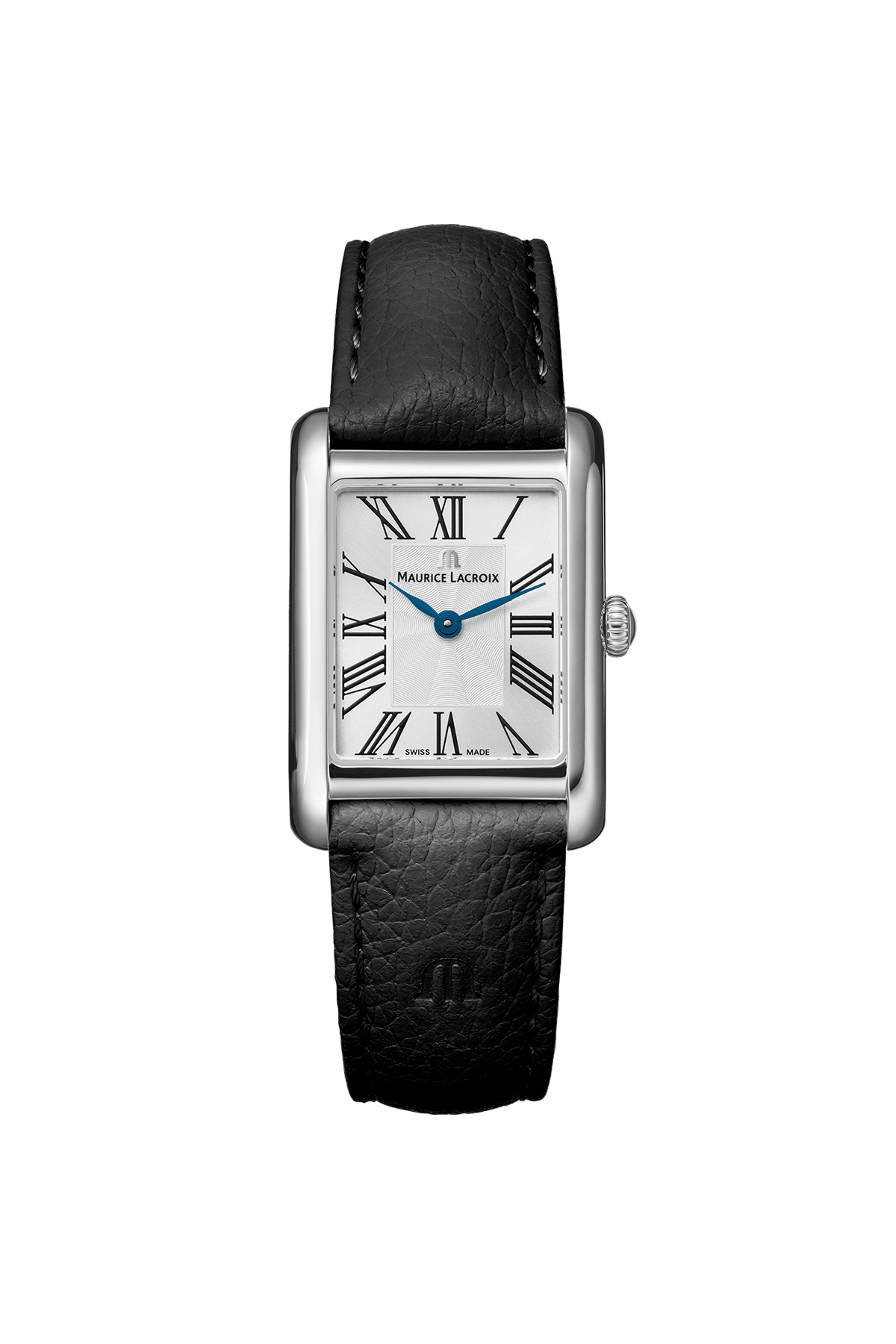 FIABA Square Armbanduhr Silber/Schwarz Armbanduhr Maurice Lacroix