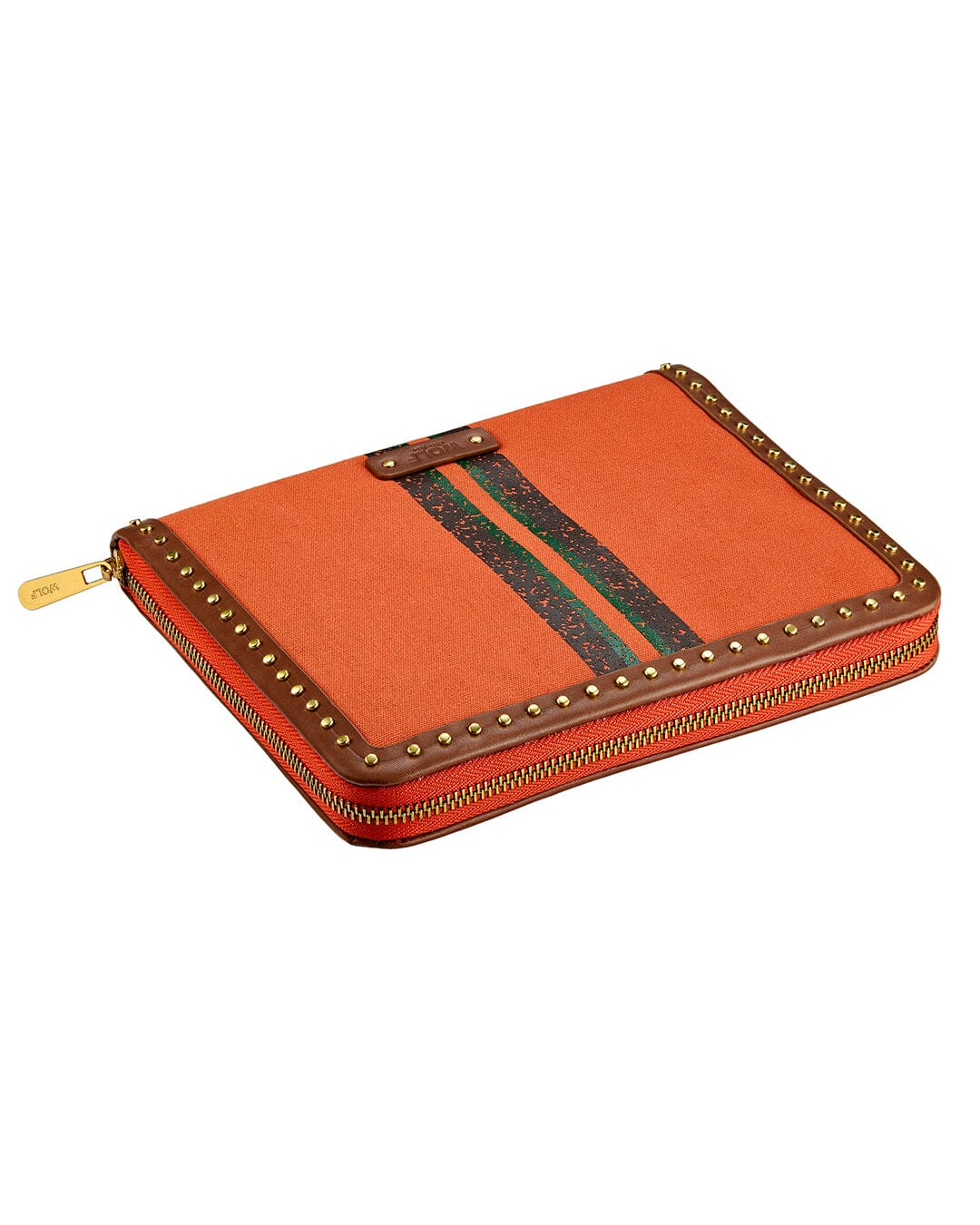 IDA Travel Zip Jewelry Portfolio | Schmuck-Portfolio Orange Schmuckkoffer WOLF