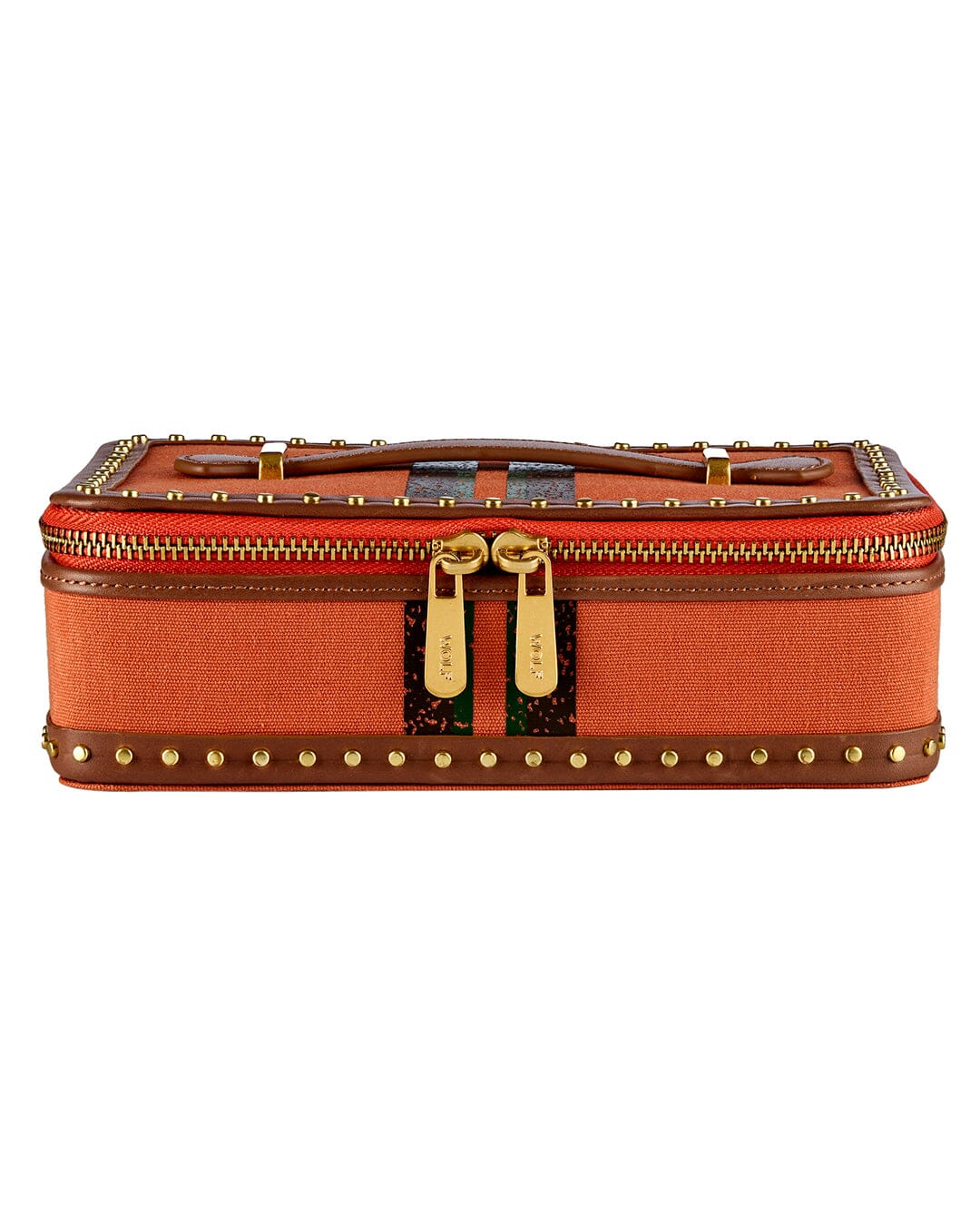 IDA Travel Zip Schmucketui Orange Schmuckkoffer WOLF
