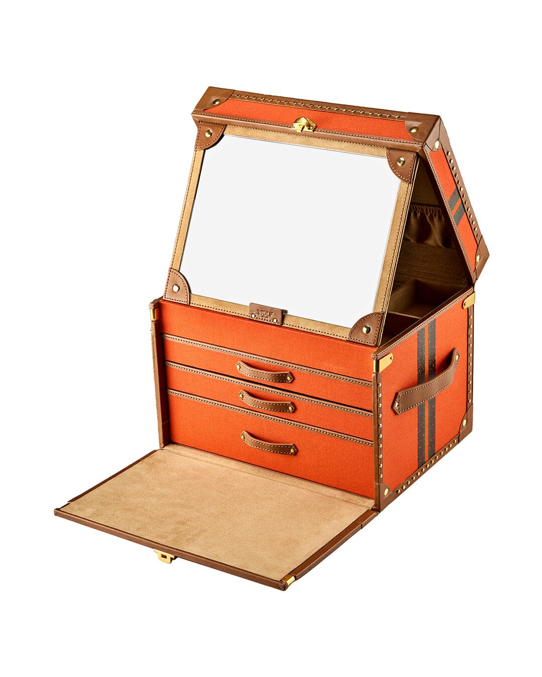 IDA Trunk Jewellery Box | Schmuckkoffer Orange Schmuckkoffer WOLF