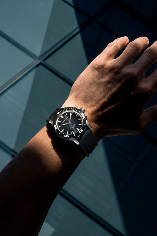 Maurice Lacroix Pontos S Solar Chronograph – Schwarzes Kautschukarmband Herrenuhr Maurice Lacroix