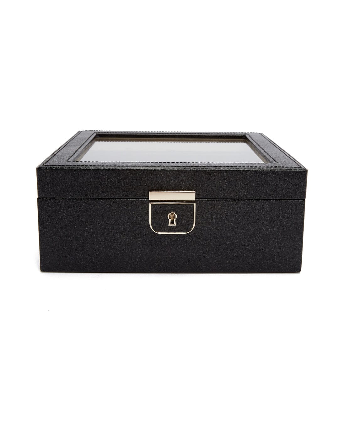Palermo 6er Uhrenbox Schwarz Anthrazit WISALUX