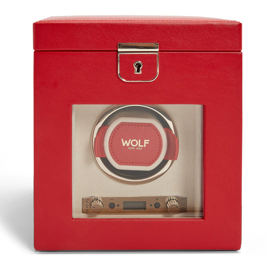 Palermo Single Watch Winder mit Schmuckaufbewahrung Uhrenbeweger WOLF