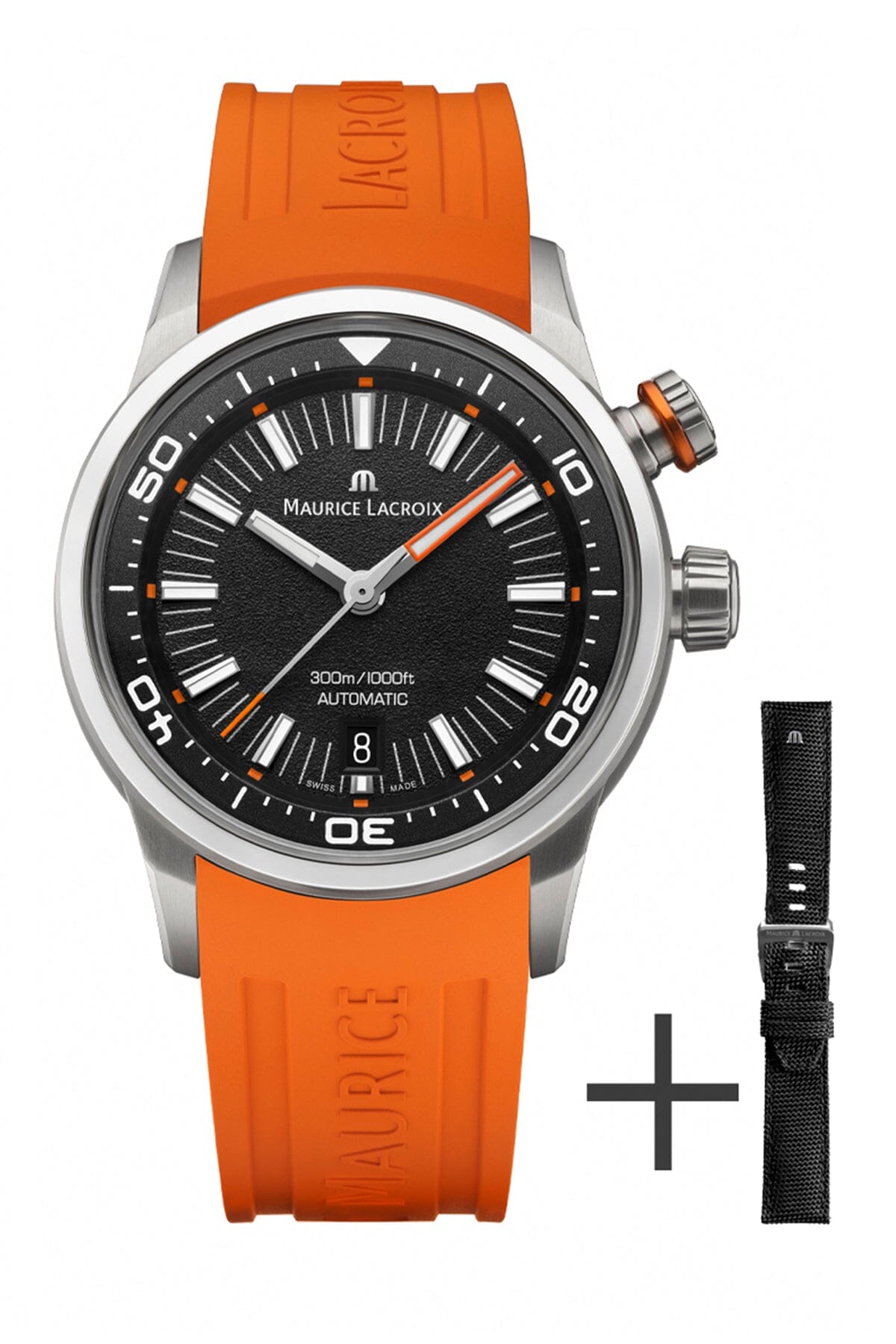 PONTOS S DIVER 42 mm Armbanduhr Maurice Lacroix