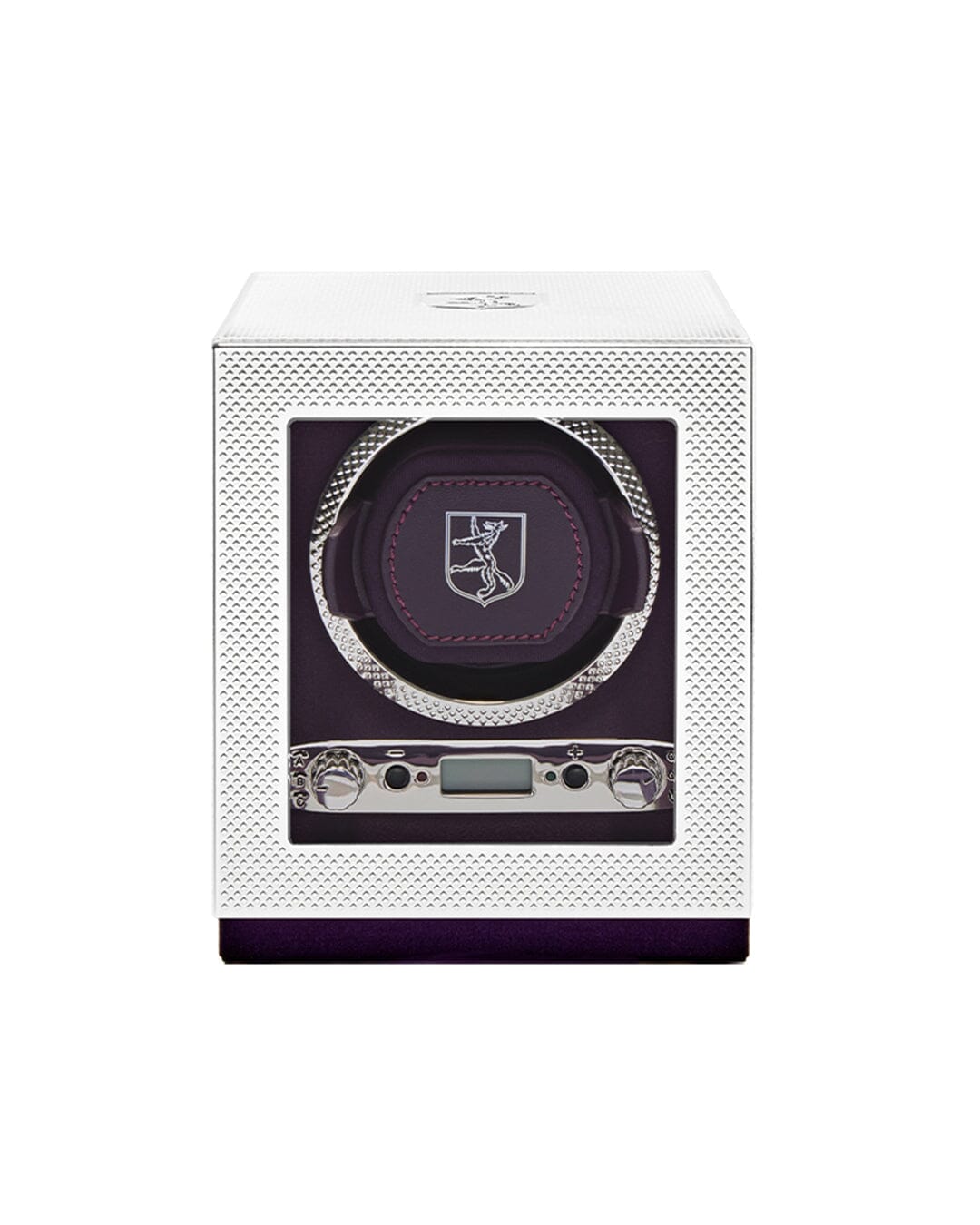 Silver Single Watch Winder - 999er Reinsilber Uhrenbeweger WOLF1834