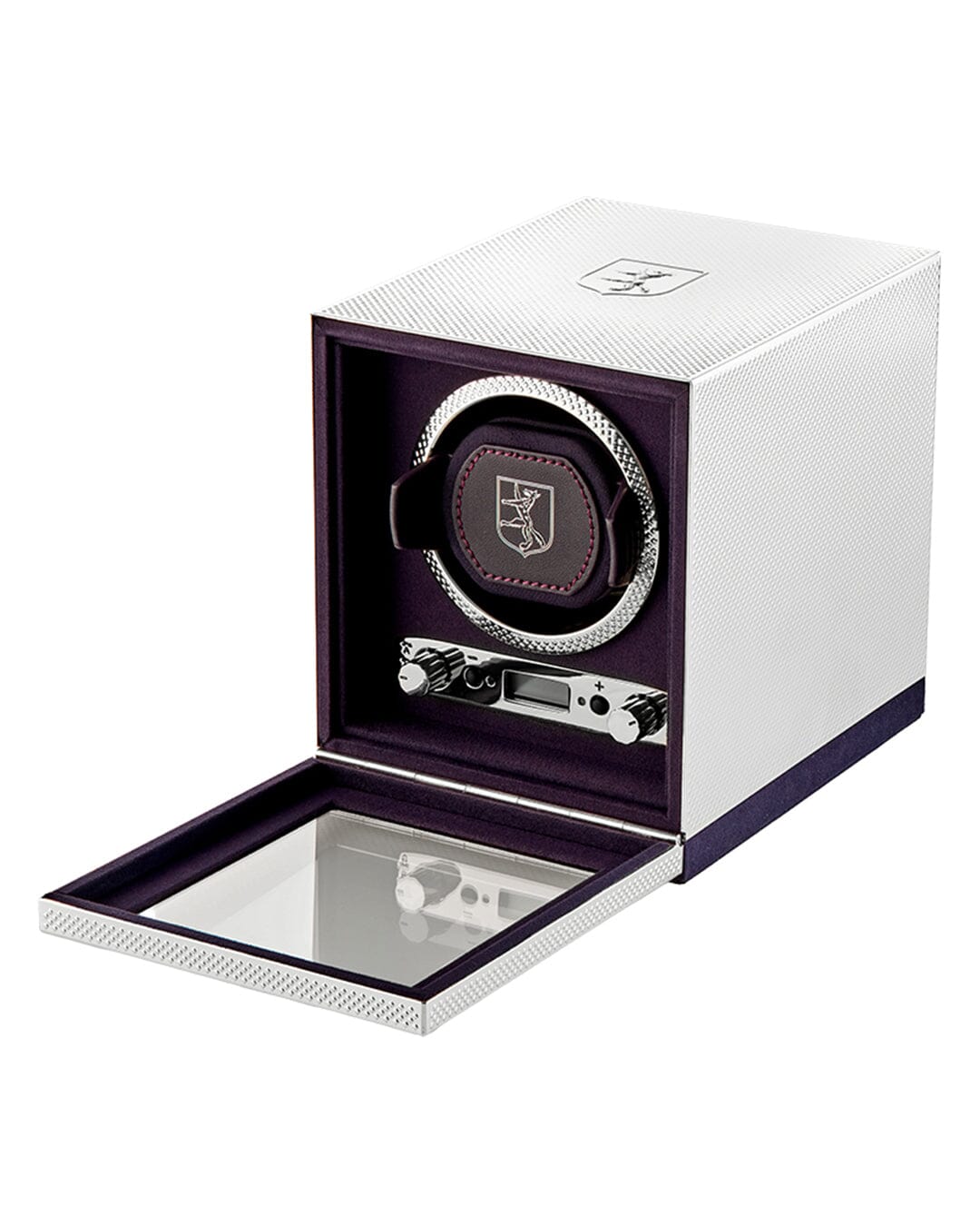 Silver Single Watch Winder - 999er Reinsilber Uhrenbeweger WOLF1834