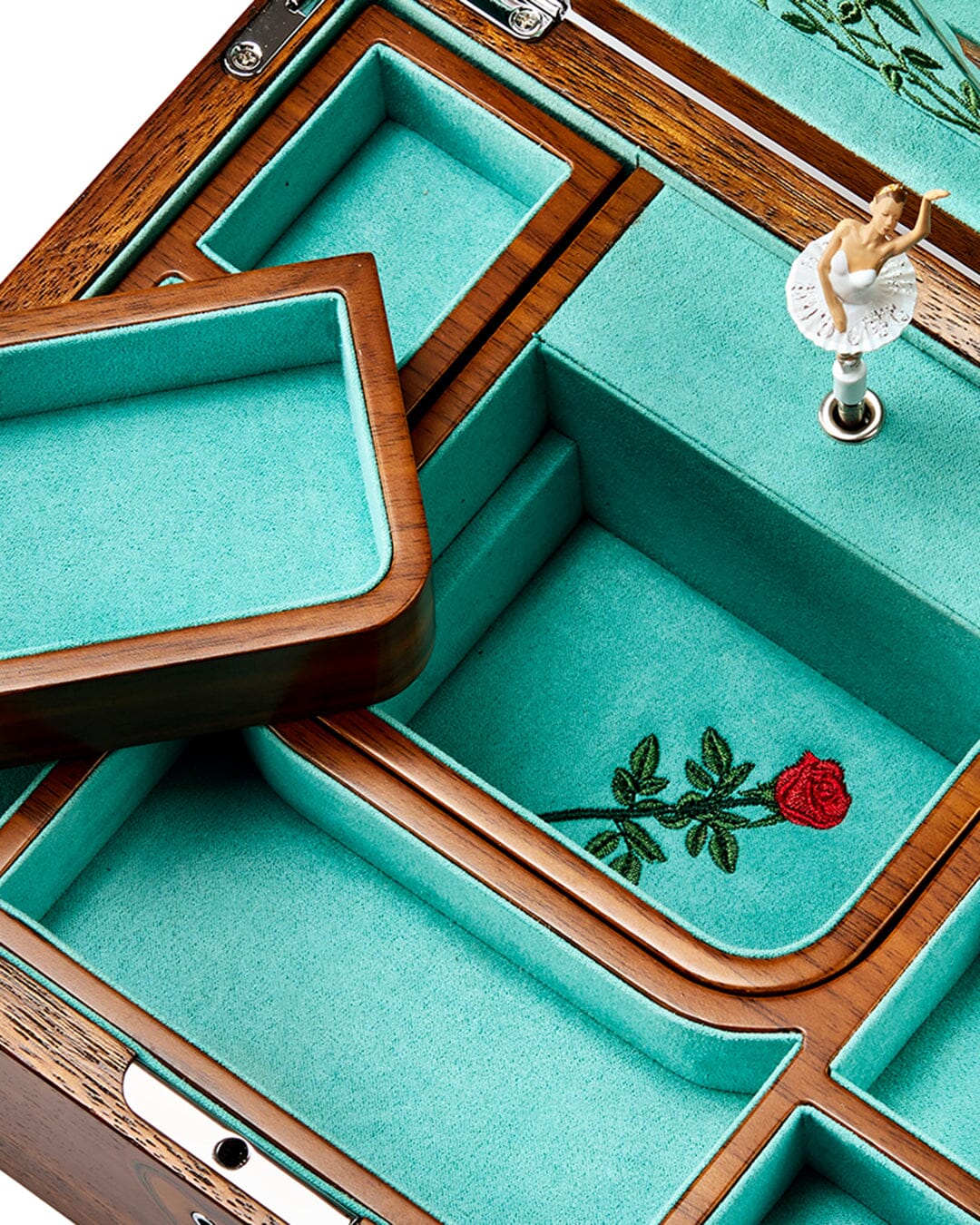 THE SLEEPING BEAUTY MUSICAL JEWELLERY BOX Schmuckkoffer WOLF