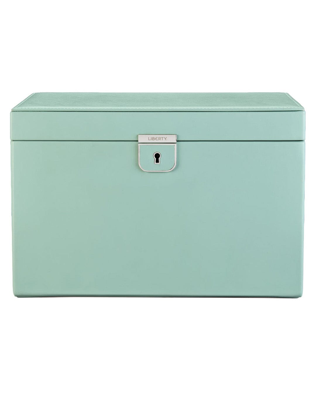 WOLF X LIBERTY Julia Interior Print Große Schmuckbox – Sage Green WOLF1834