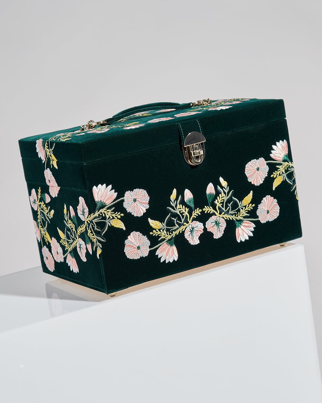 ZOE Medium Schmuckkoffer Forest Green Schmuckkoffer WOLF