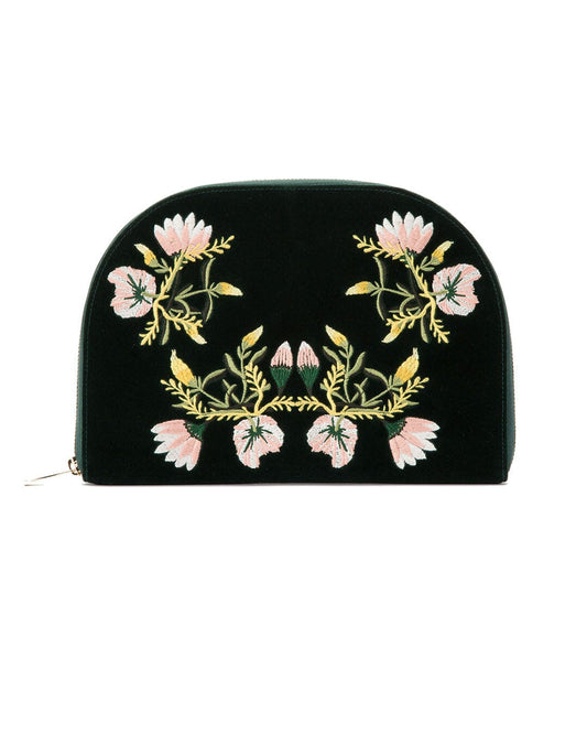 ZOE Portfolio Forest Green Schmuckkoffer WOLF