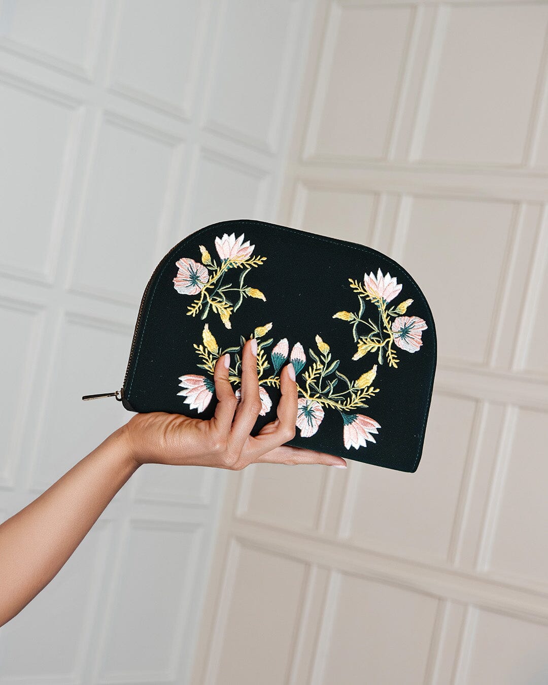 ZOE Portfolio Forest Green Schmuckkoffer WOLF