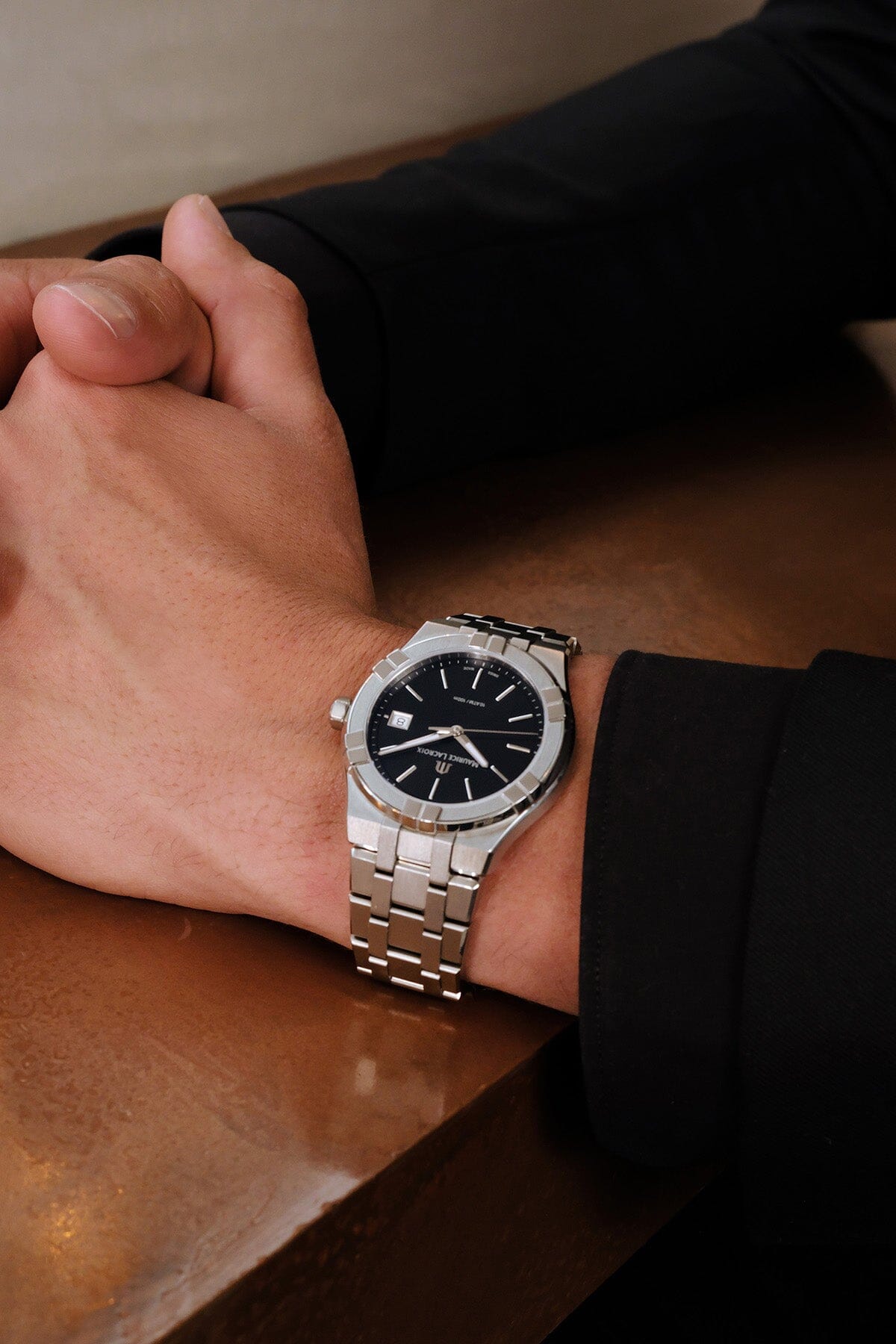 AIKON Quarz Armbanduhr 40mm Armbanduhr Maurice Lacroix