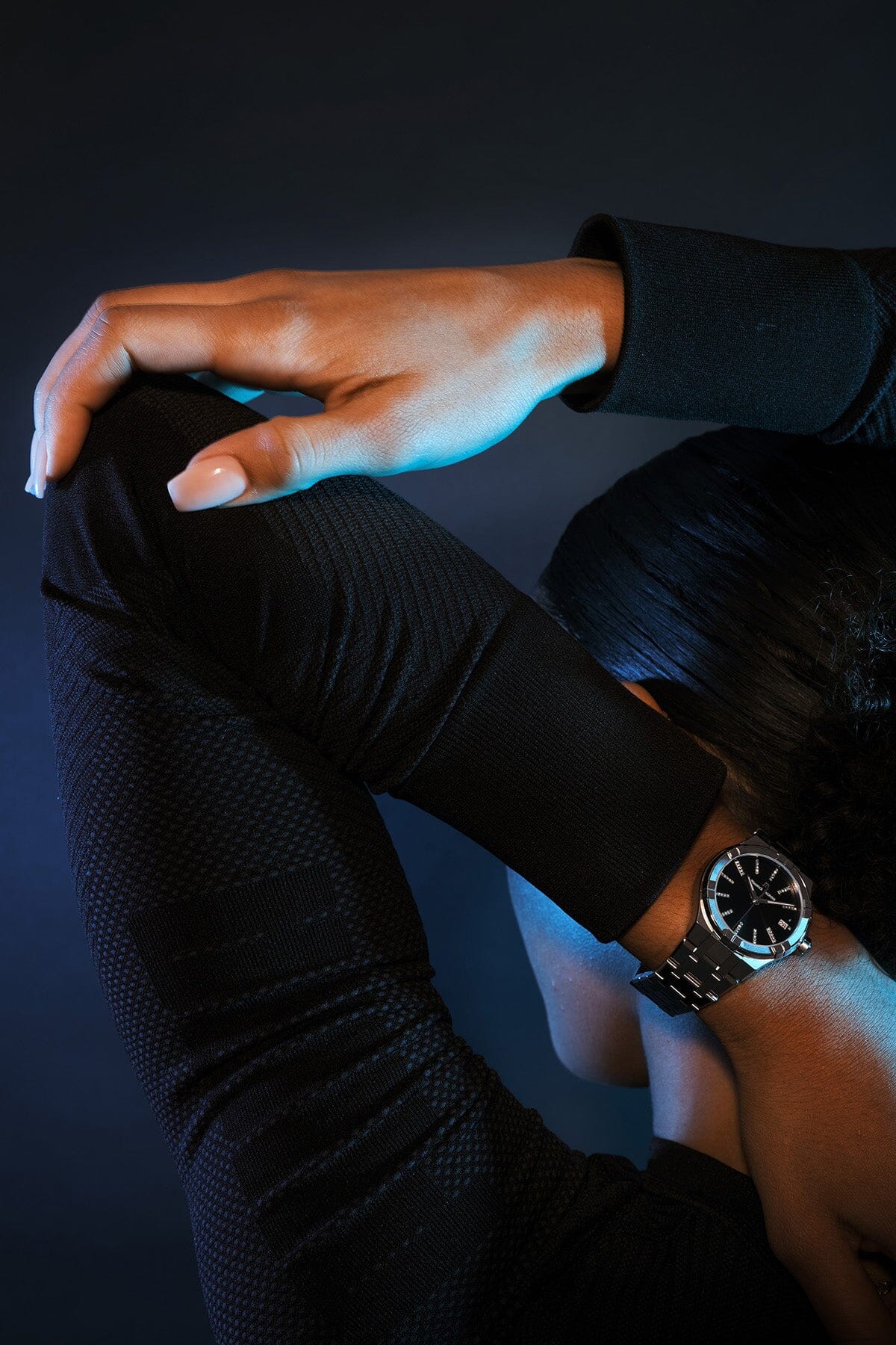 AIKON Quarz Armbanduhr mit Diamanten 35mm Armbanduhr Maurice Lacroix