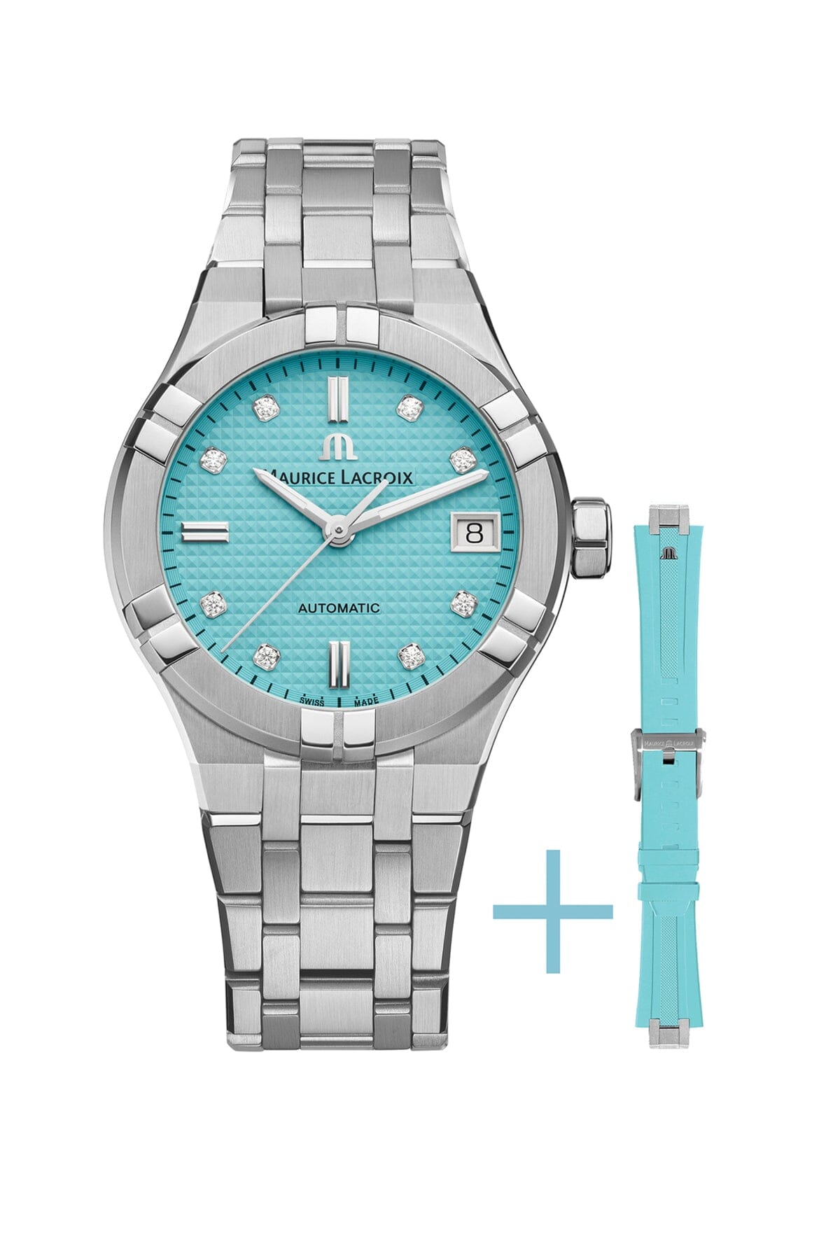 AIKON Automatic Limited Edition with diamonds 35 mm – WISALUX