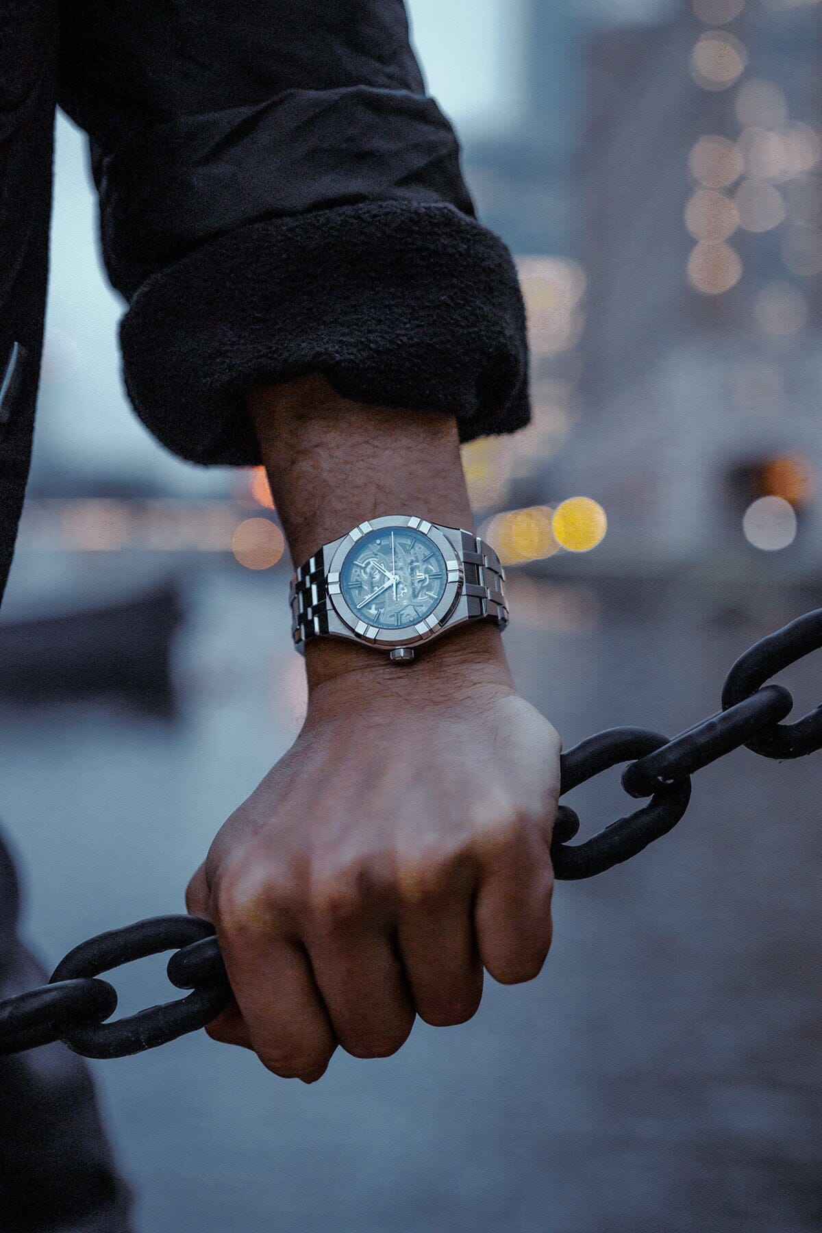 Maurice Lacroix AIKON SKELETON 39 mm Armbanduhr Maurice Lacroix