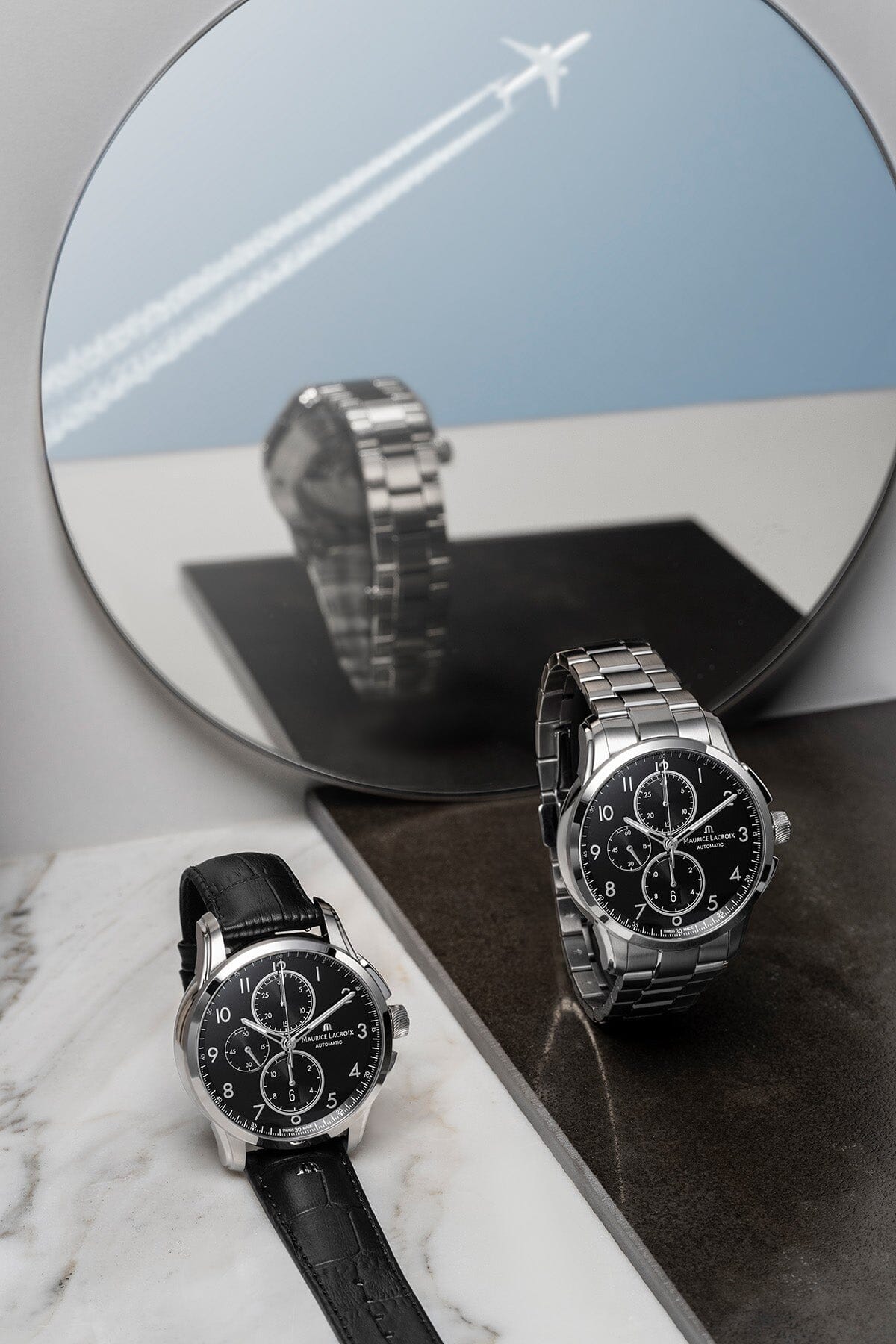 Maurice Lacroix PONTOS CHRONOGRAPH 43 mm Armbanduhr Maurice Lacroix