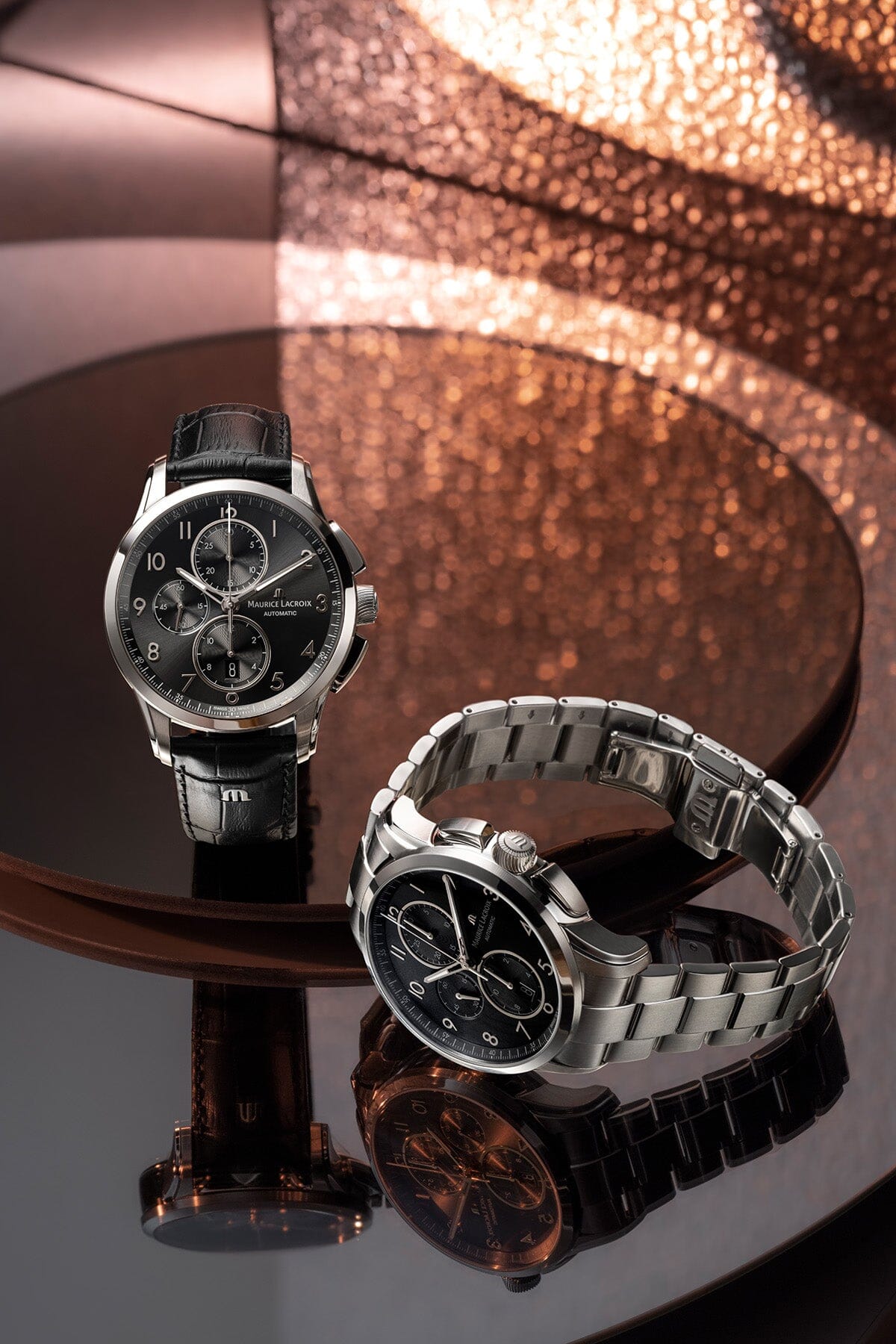 Maurice Lacroix PONTOS CHRONOGRAPH 43 mm Armbanduhr Maurice Lacroix