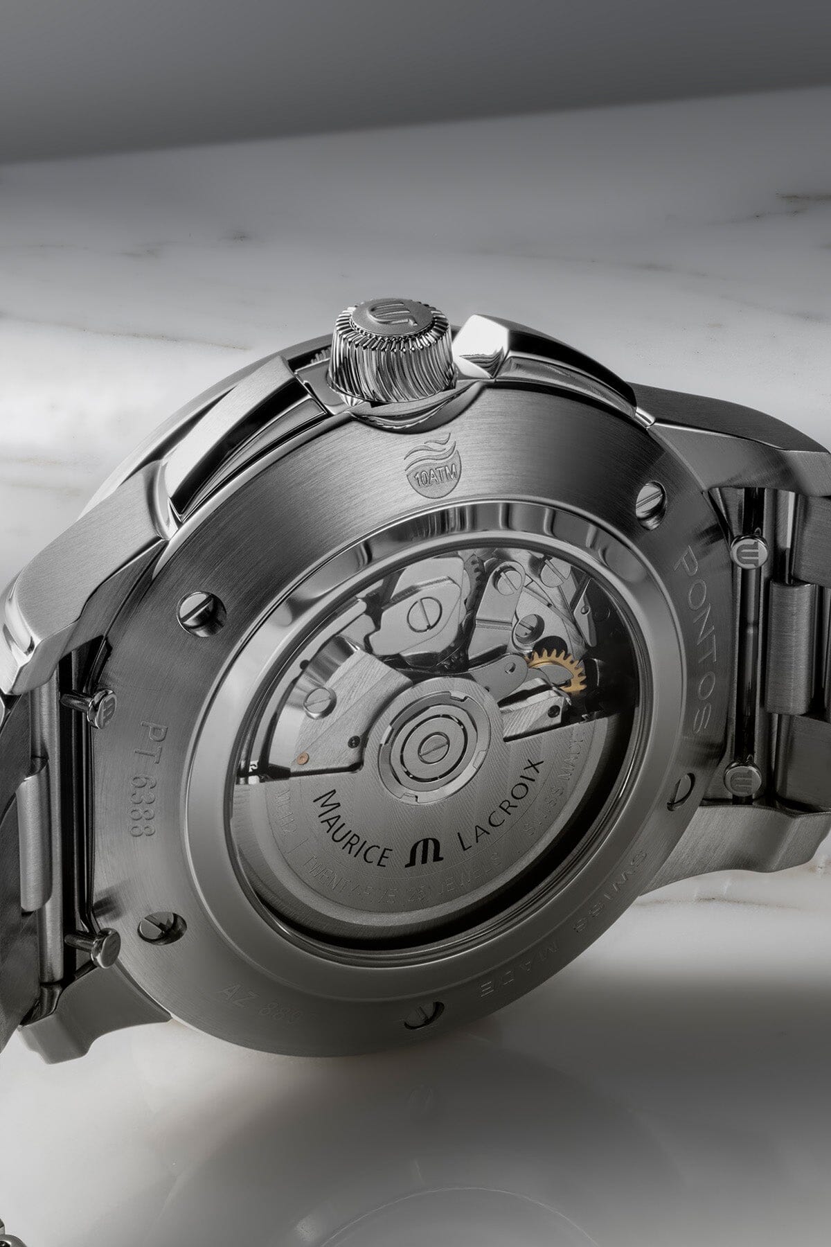 Maurice Lacroix PONTOS CHRONOGRAPH 43 mm Armbanduhr Maurice Lacroix