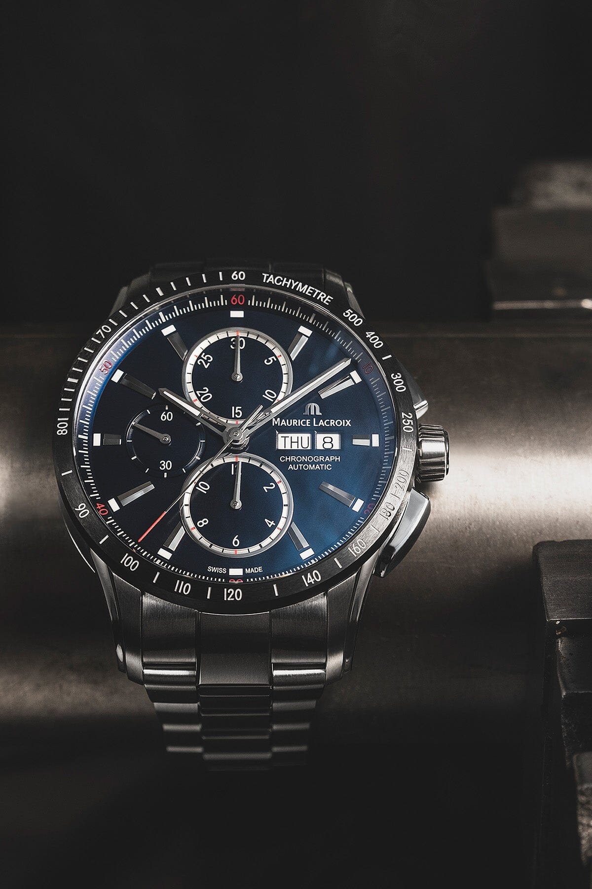 Maurice Lacroix PONTOS S CHRONOGRAPH 43 mm Armbanduhr Maurice Lacroix