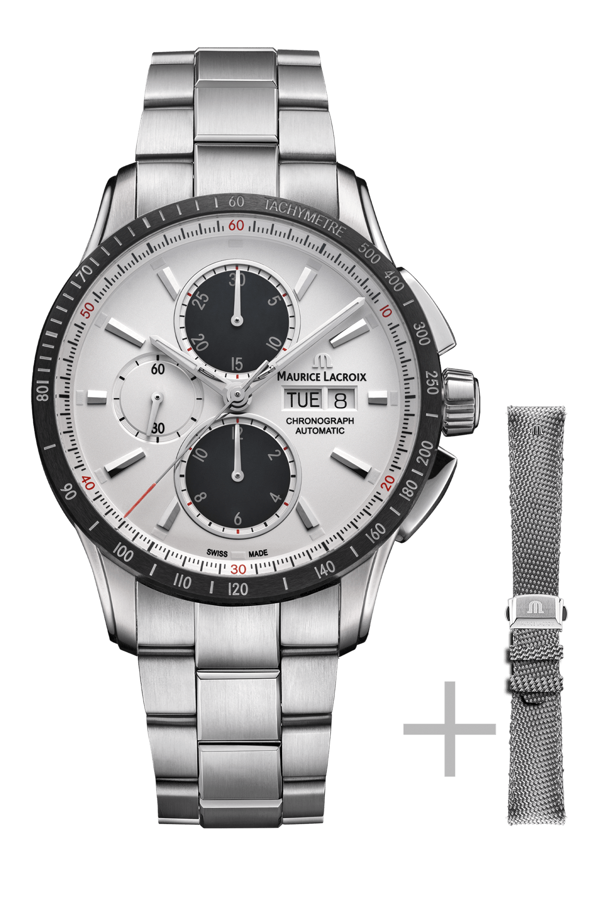 Maurice Lacroix PONTOS S CHRONOGRAPH 43 mm Armbanduhr Maurice Lacroix