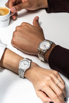 Maurice Lacroix AIKON Quarz Armbanduhr mit Diamanten 35mm Armbanduhr Diamanten