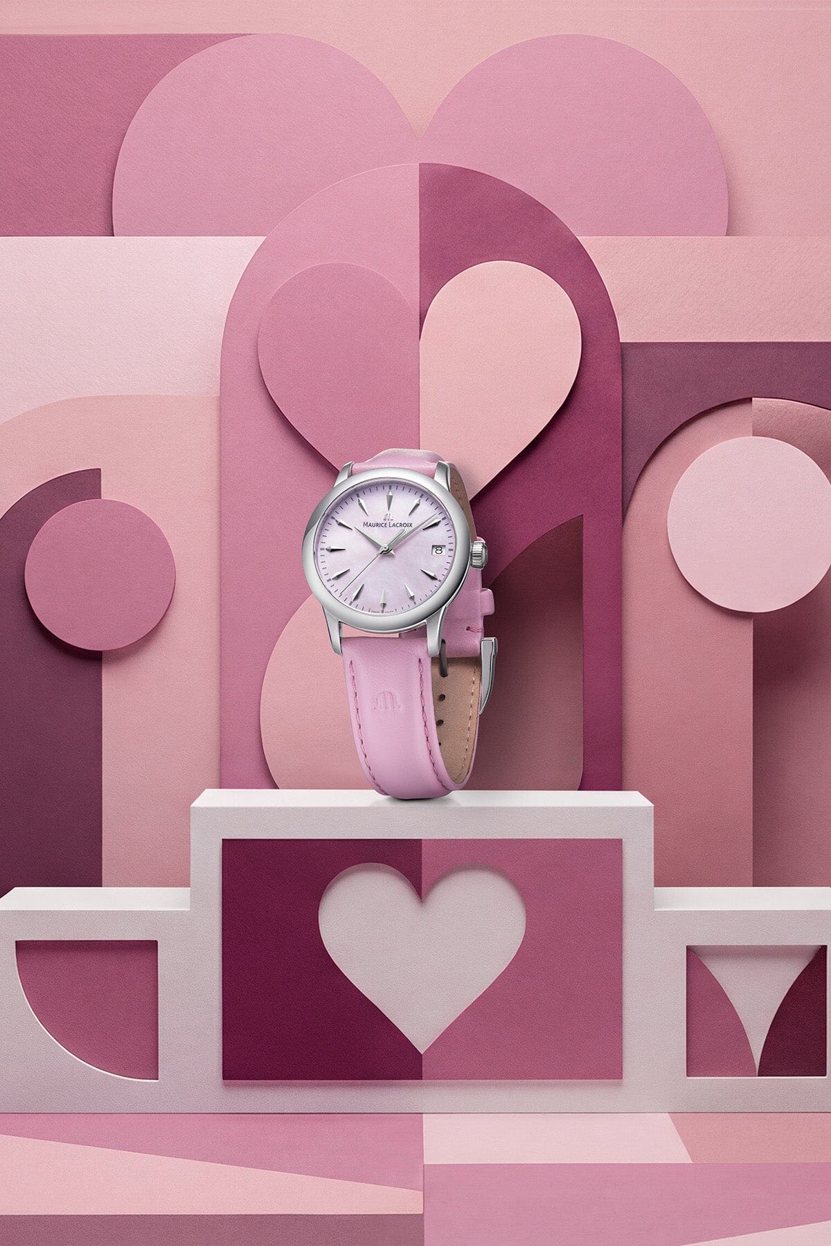 1975 QUARTZ 33MM Damenuhr Arbanduhr Maurice Lacroix