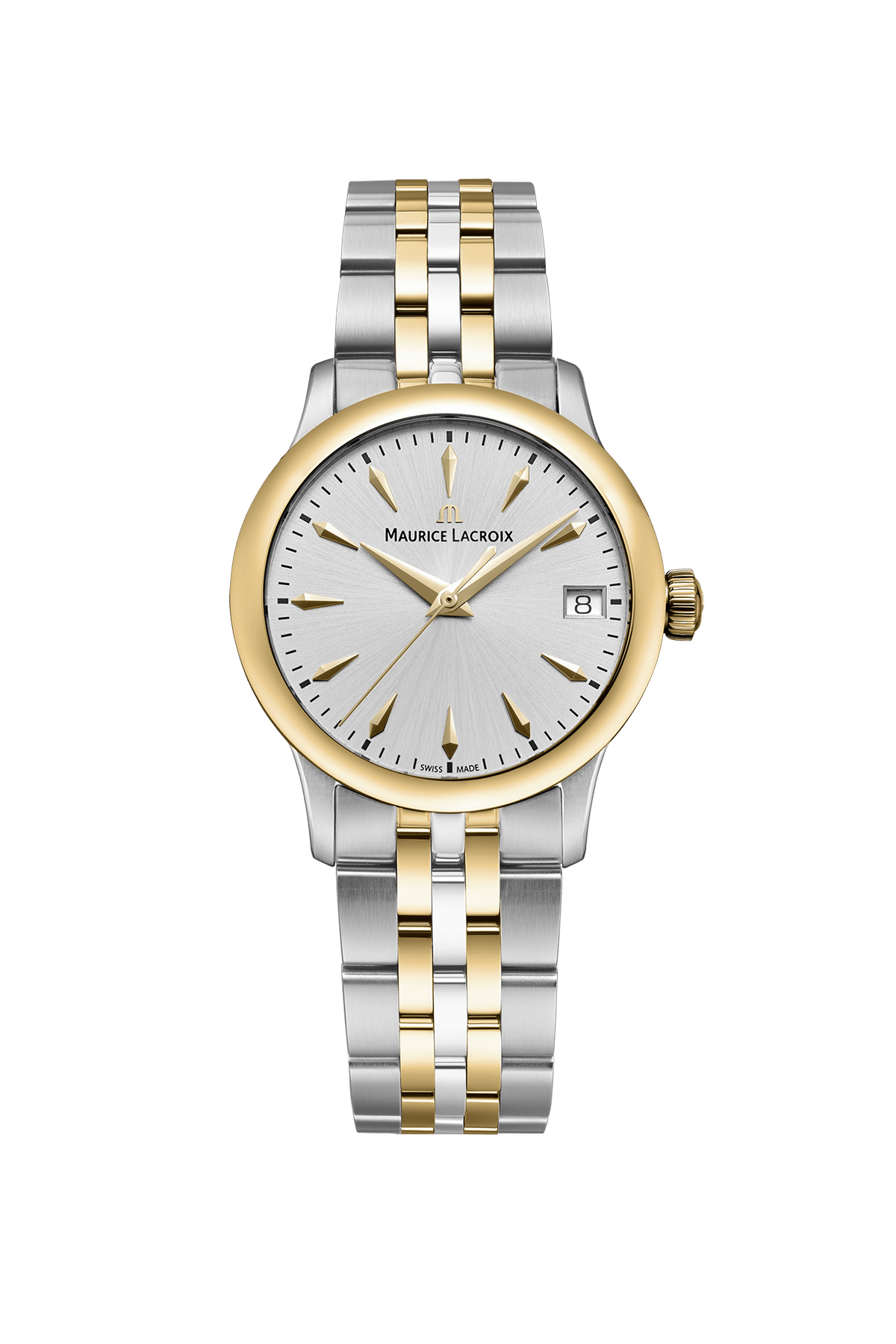 1975 QUARTZ 33MM Damenuhr Bicolor Arbanduhr Maurice Lacroix