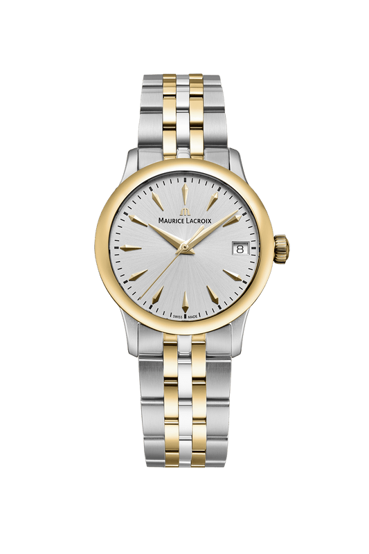 1975 QUARTZ 33MM Damenuhr Bicolor Arbanduhr Maurice Lacroix