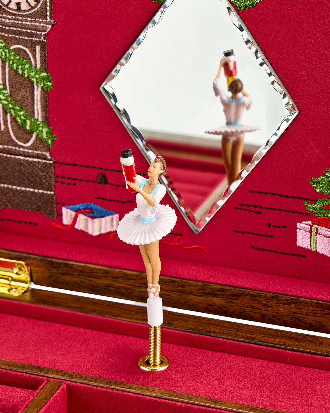 Ballet Musical Jewellery Box – Nutcracker – Nussknacker – Ballerina Musik-Schmuckbox
