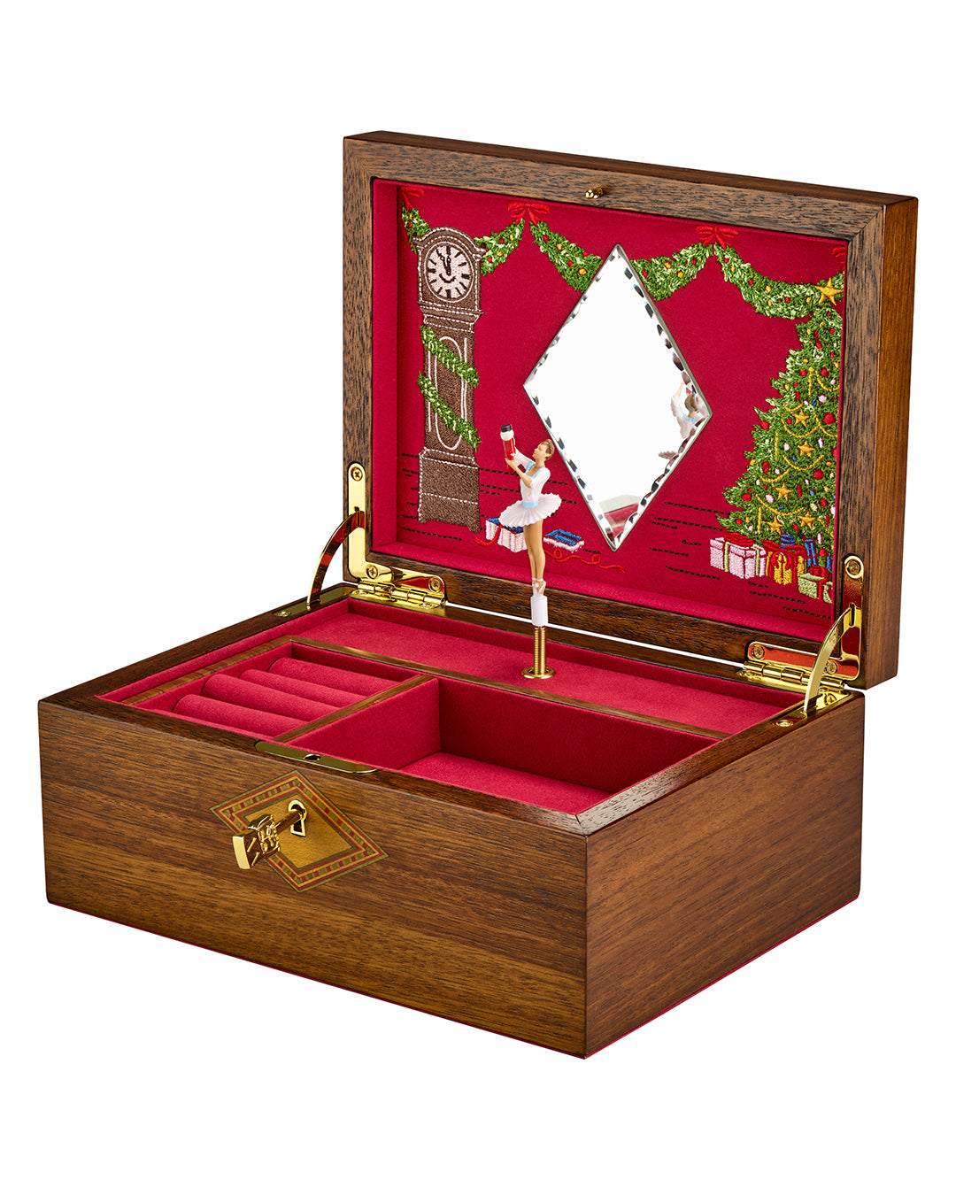 Ballet Musical Jewellery Box – Nutcracker – Nussknacker – Ballerina Musik-Schmuckbox